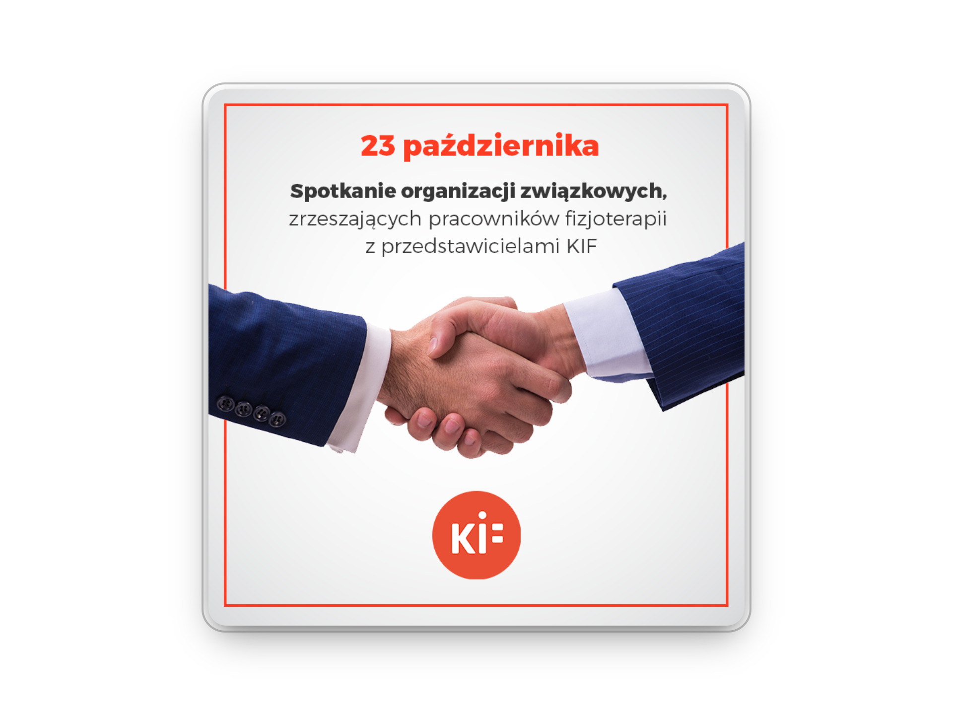 Projekty blisko 1000 postów Social Media dla Krajowej Izby Fizjoterapeutów - widok projektu 3 z 3